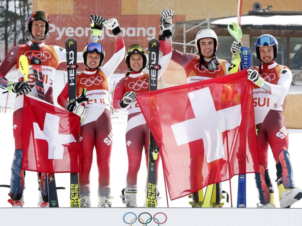 2018 jubelte die Schweiz über Gold.