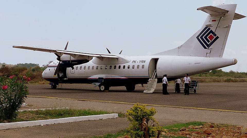 Das Flugzeug ATR 42-300