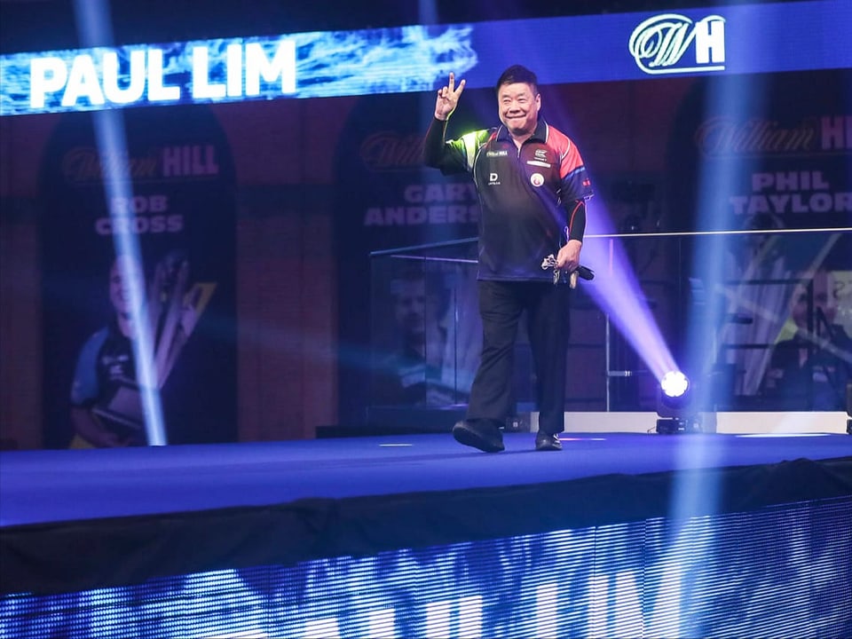Kennt den «Walk on» an der WM aus dem Effeff Der 67-jährige Paul Lim aus Singapur.
