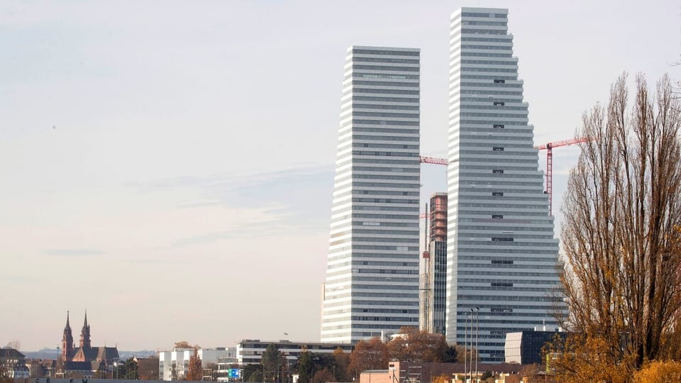 Roche-Tower in Basel.