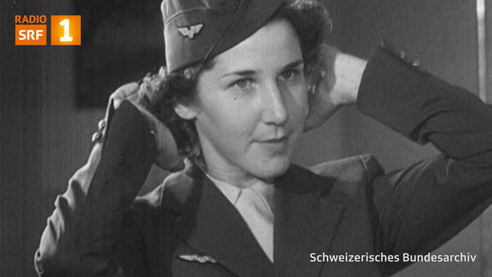 Wie Stewardessen flügge werden (Schweizer Filmwochenschau 1949)