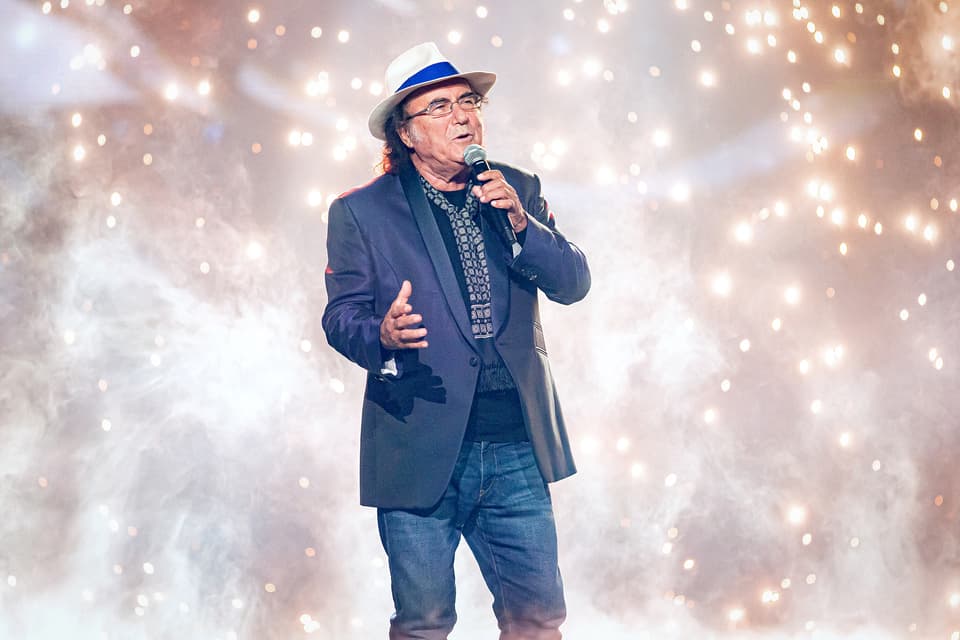 Al Bano singt mittendrin im Feuerwerk (2020).