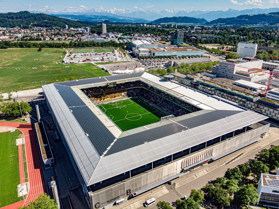 Das Stadion Wankdorf in Bern.