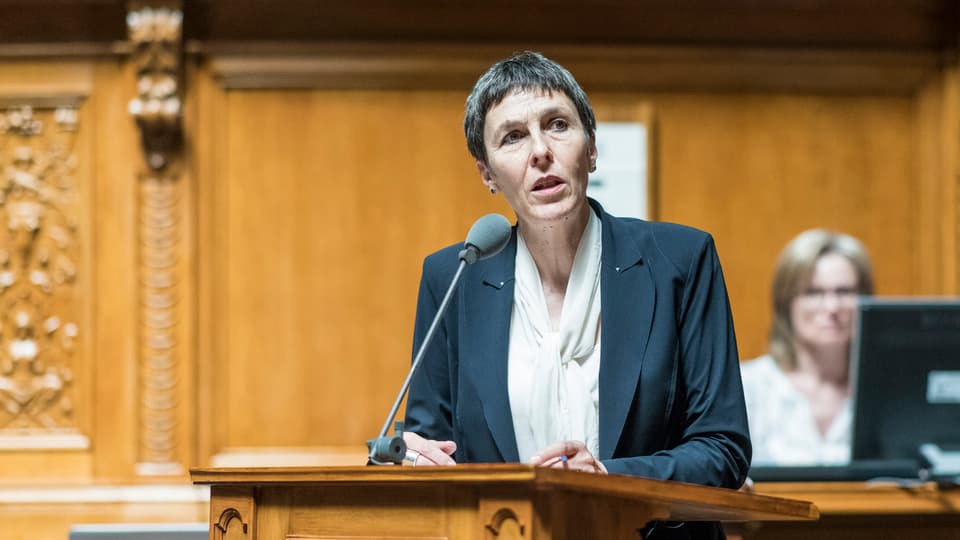 Barbara Gysi, St. Galler Nationalrätin der SP, will die Nachfolge von Paul Rechsteiner antreten.