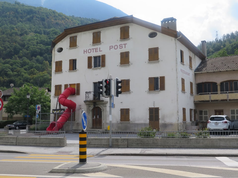 Hotel Post in Turtmann.