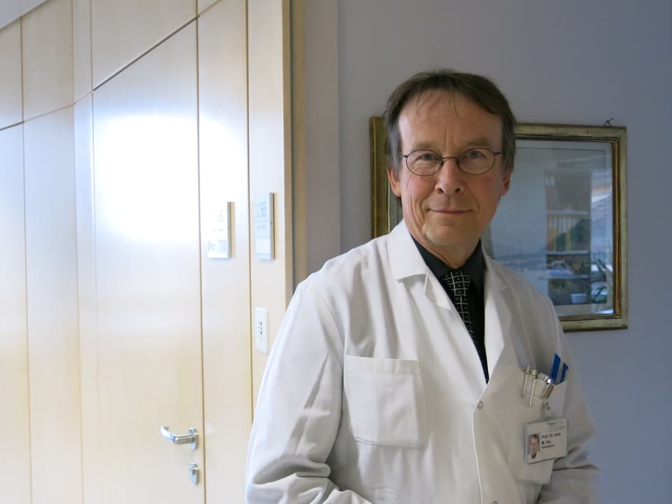 Martin Fey, Direktor und Chefarzt der Universitätsklinik für Medizinische Onkologie. 