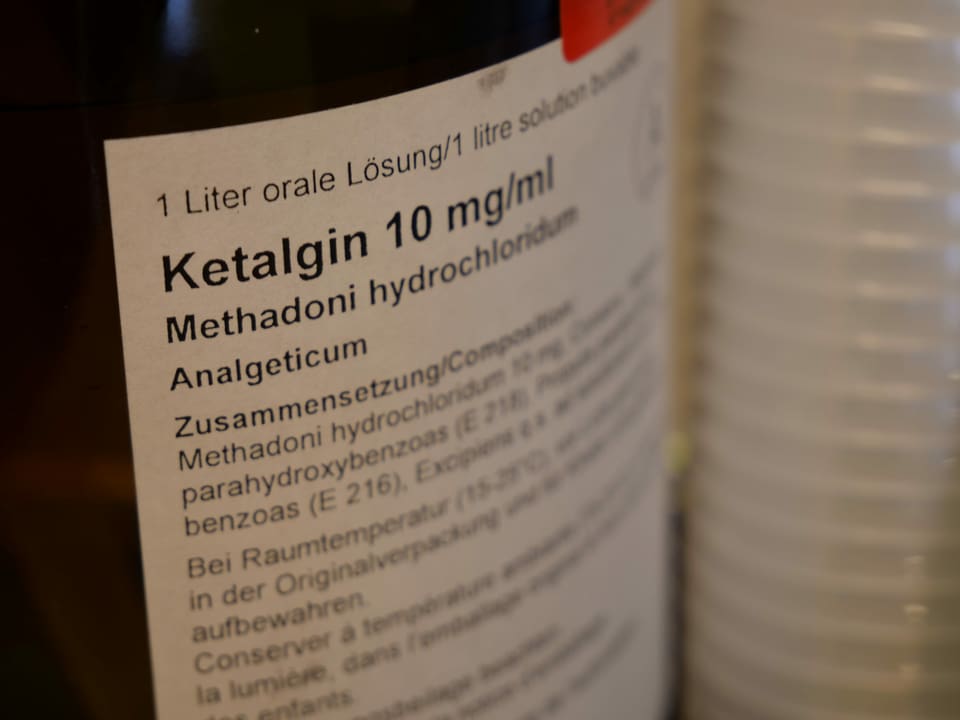 Methadon-Flasche