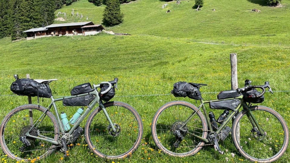 Auf Velotour durch die Schweiz