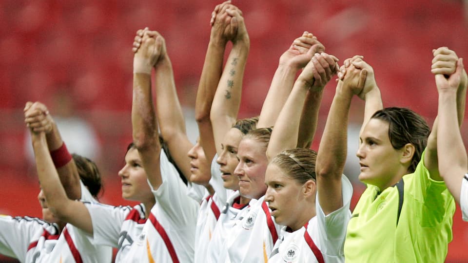 Deutschland schlägt Argentinien 2007 mit 11:0.