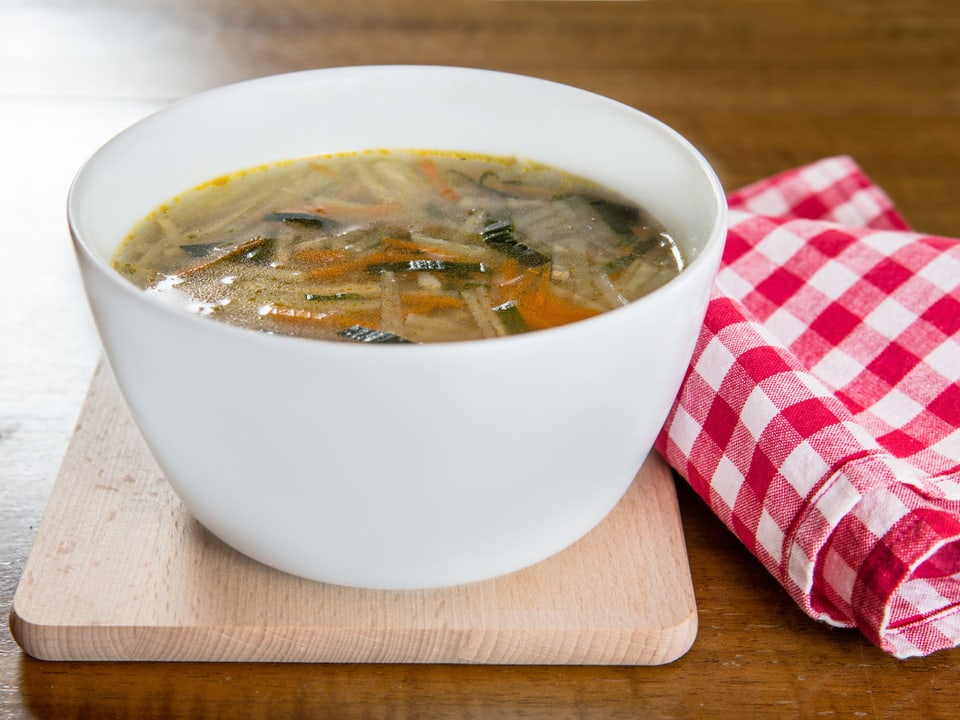 Suppe mit Alpgemüse