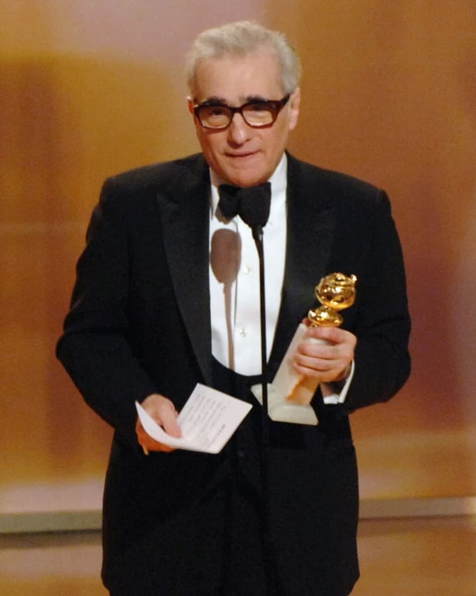 Scorsese Scorsese bei der Dankesrede zu seinem ersten Oscar.