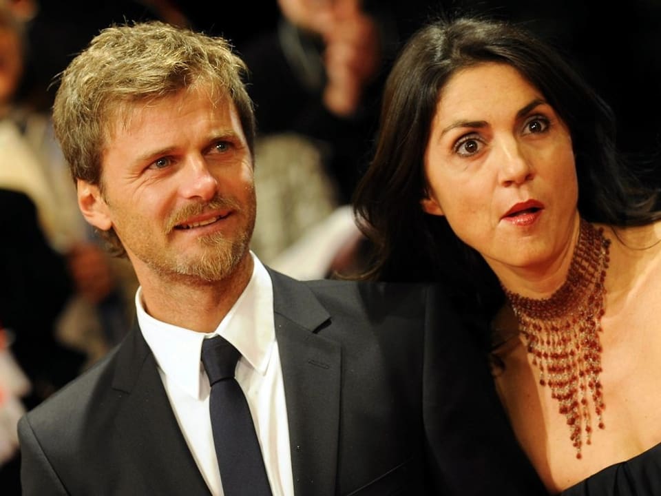 Alain Sutter mit seiner Frau Melanie bei den Sports Awards 2010.