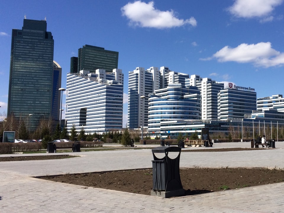 Moderne Architektur in Astana