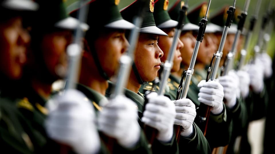 Chinesische Soldaten