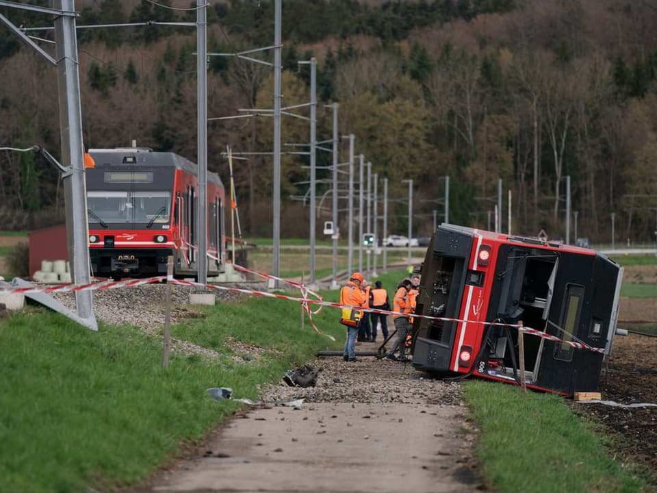 Umgekippte Zugskomposition.