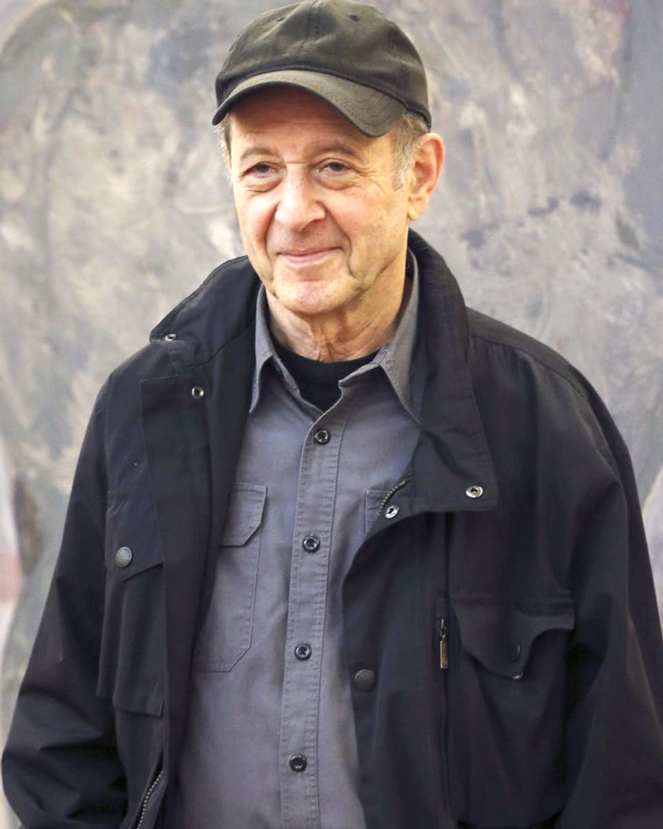 Ein Porträt von Steve Reich, 2014 aufgenommen.