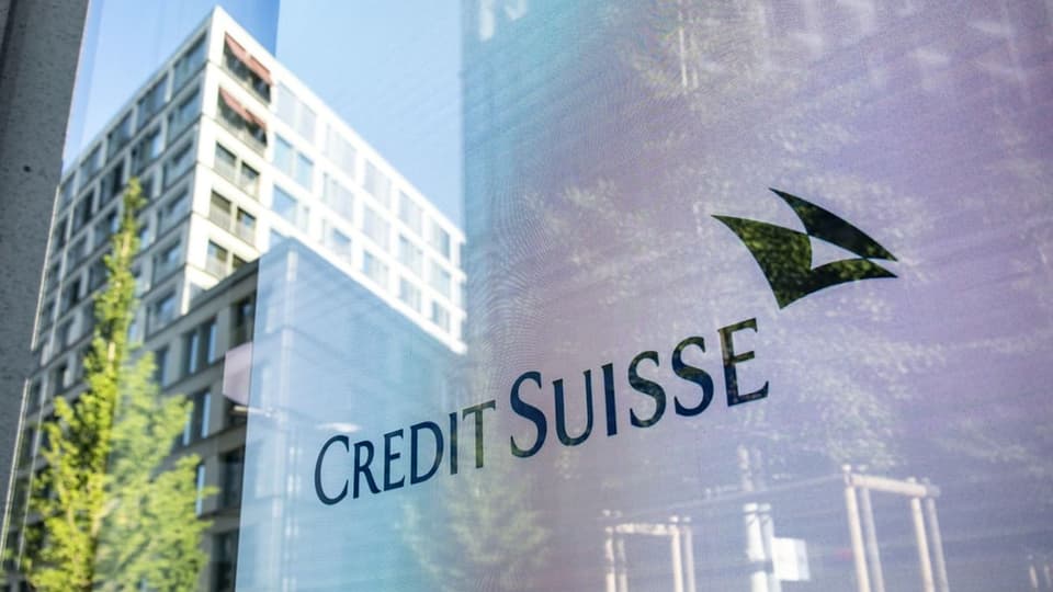 Logo der Bank Credit Suisse.