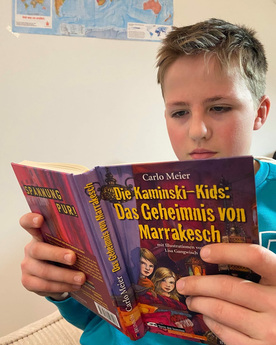 Clemens liest Kaminski-Kids