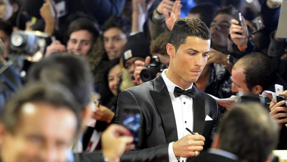 Ronaldo - hautnah (14.1.2014)