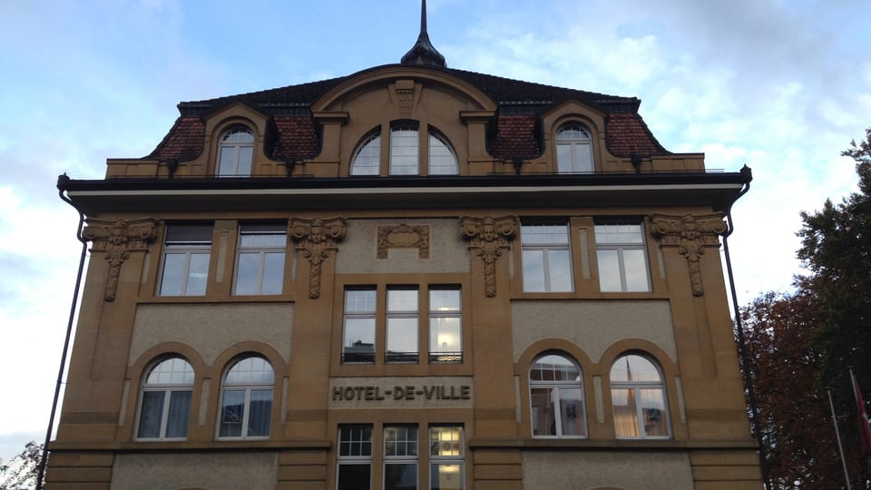 Stadthaus von Grenchen, «Hotel-de-Ville».