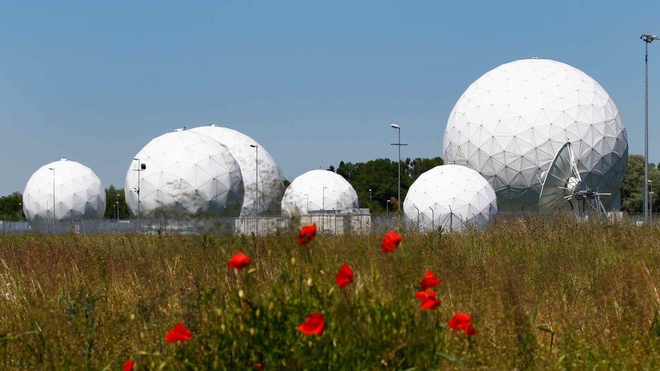 Eine frühere NSA-Basis in Deutschland.