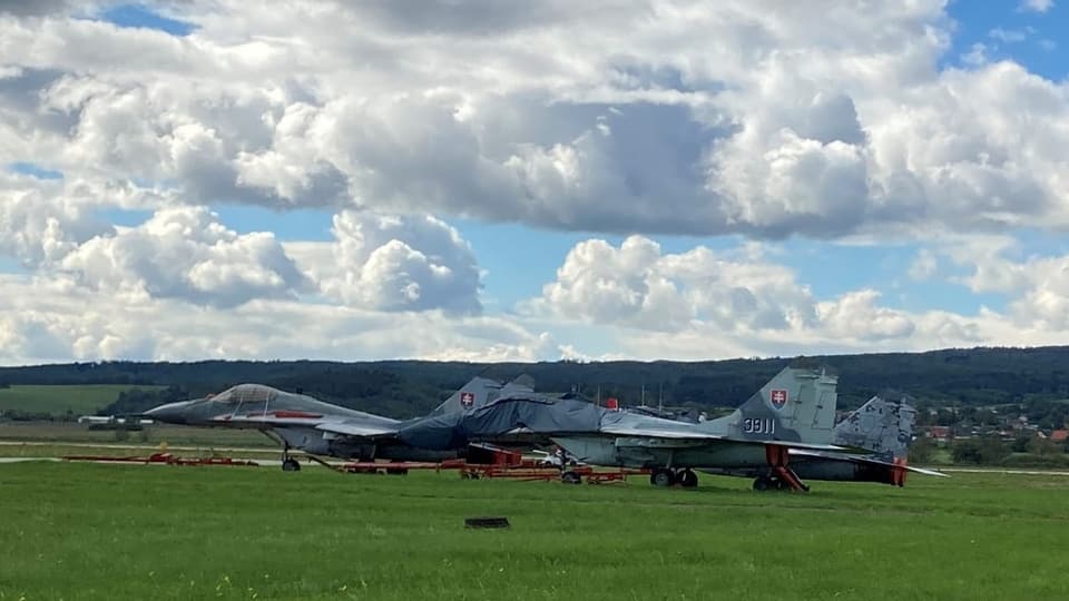 Slowakische MiG-29-Kampfjets aus sowjetischer Produktion