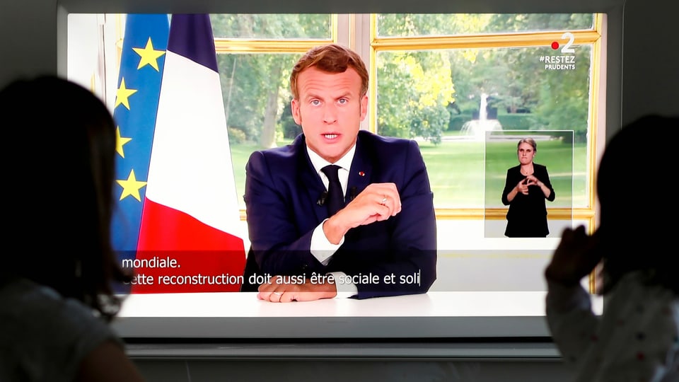 Macron verkündet Lockerungsschritte