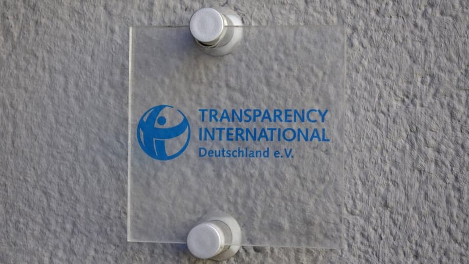 Ranking von Transparency International: Schweiz in Top 10