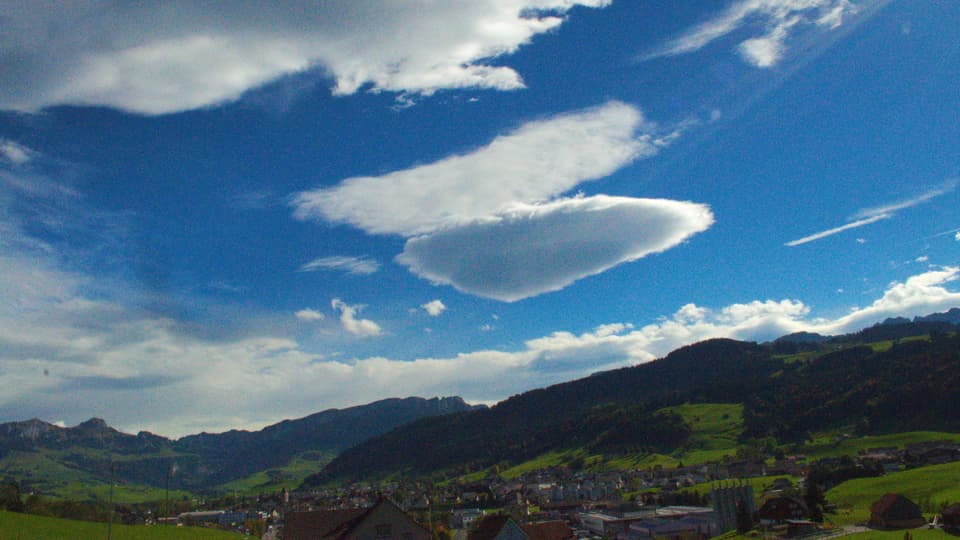 Föhnwolken über Appenzell
