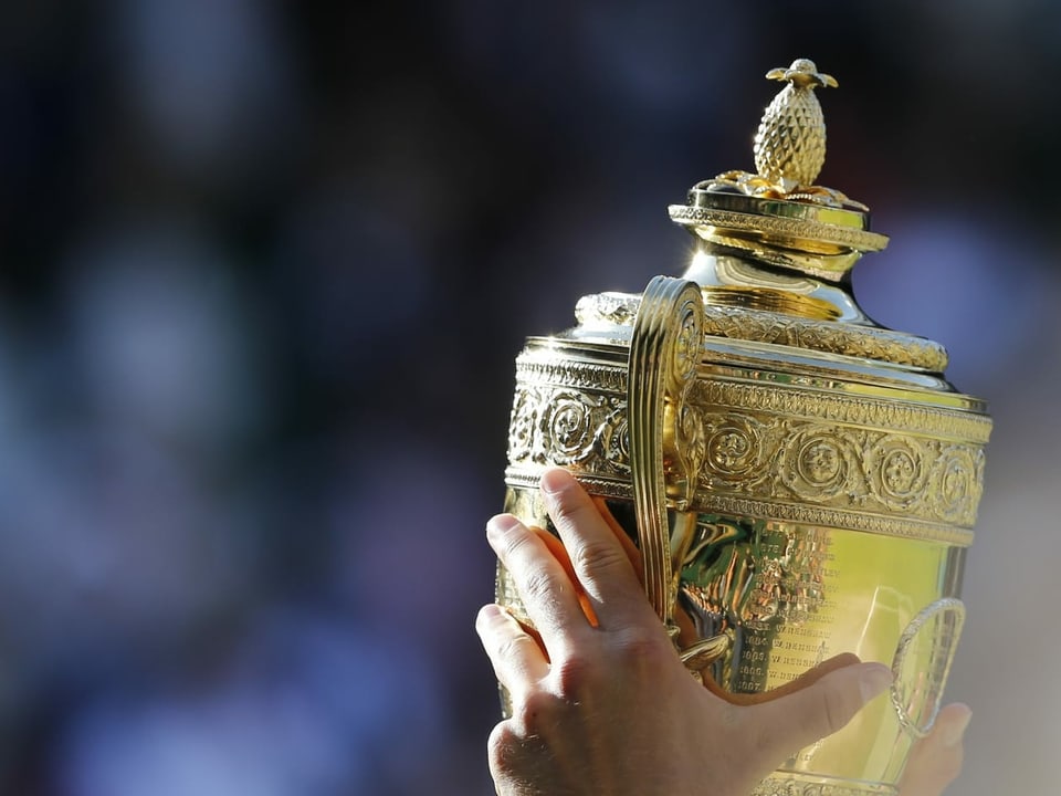 Pokal in Wimbledon