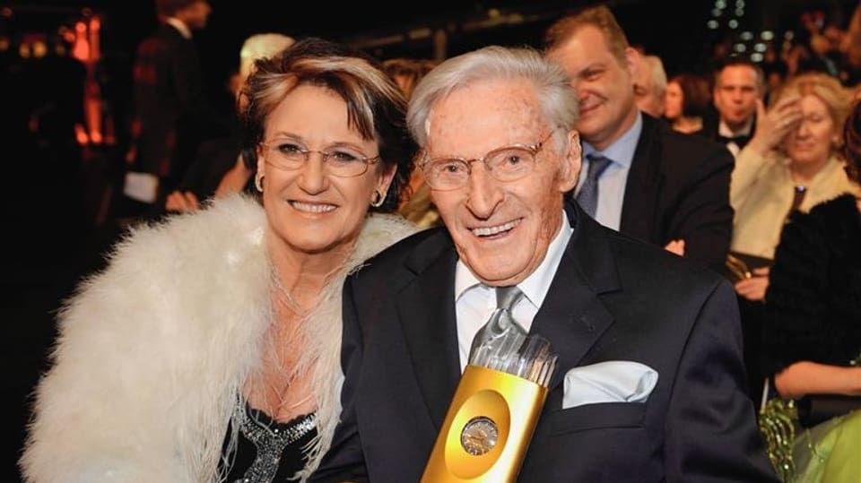 Gewinner LifeTimeAward 2009: Ferdy Kübler, mit seiner Gattin Christina