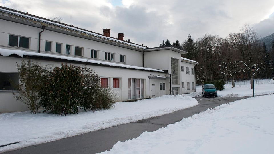 Asylzentrum Perreux in Boudry im Kanton Neuenburg