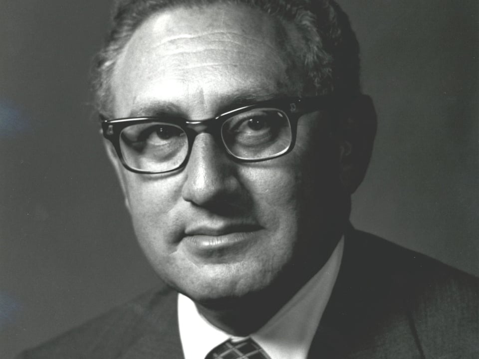 Portrait von Henry Kissinger 