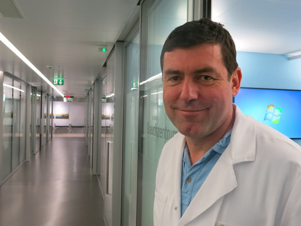 Daniel Candinas, Direktor der Universitätsklinik für Viszerale Chirurgie und Medizin am Berner Inselspital. 