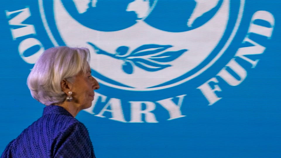 Lagarde warnt vor IWF-Tagung