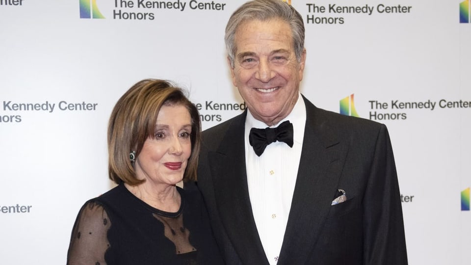 Nancy Pelosi und ihr Mann Paul Pelosi