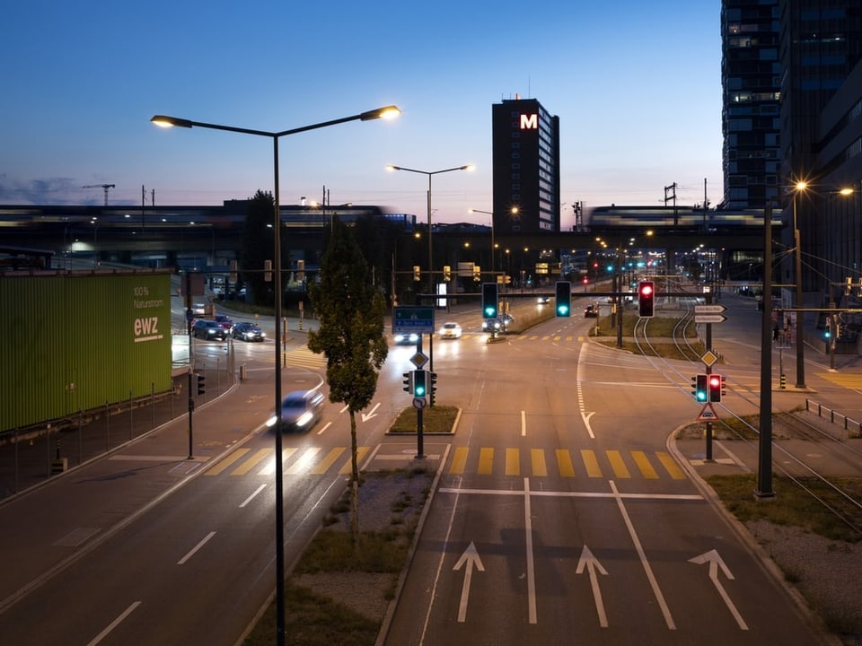 Strassenlampen Zürich