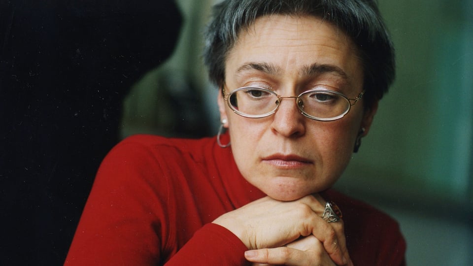 Die kremlkritische Journalistin Anna Politkowskaja