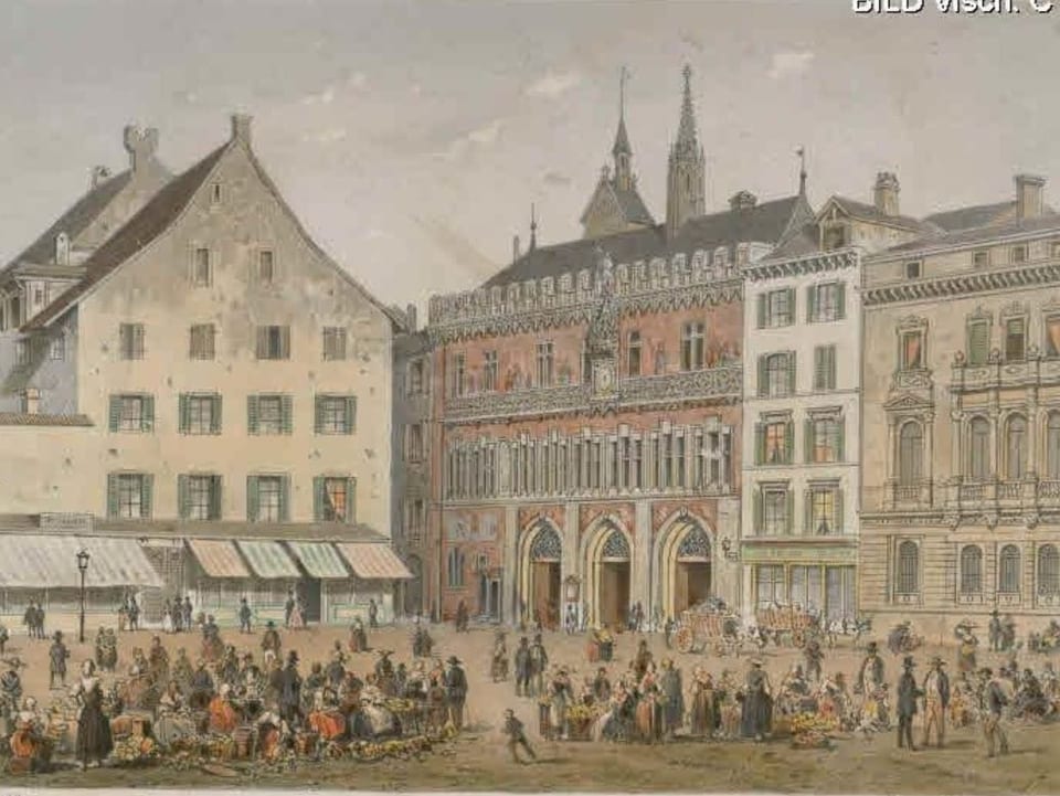 Markt vor Rathaus