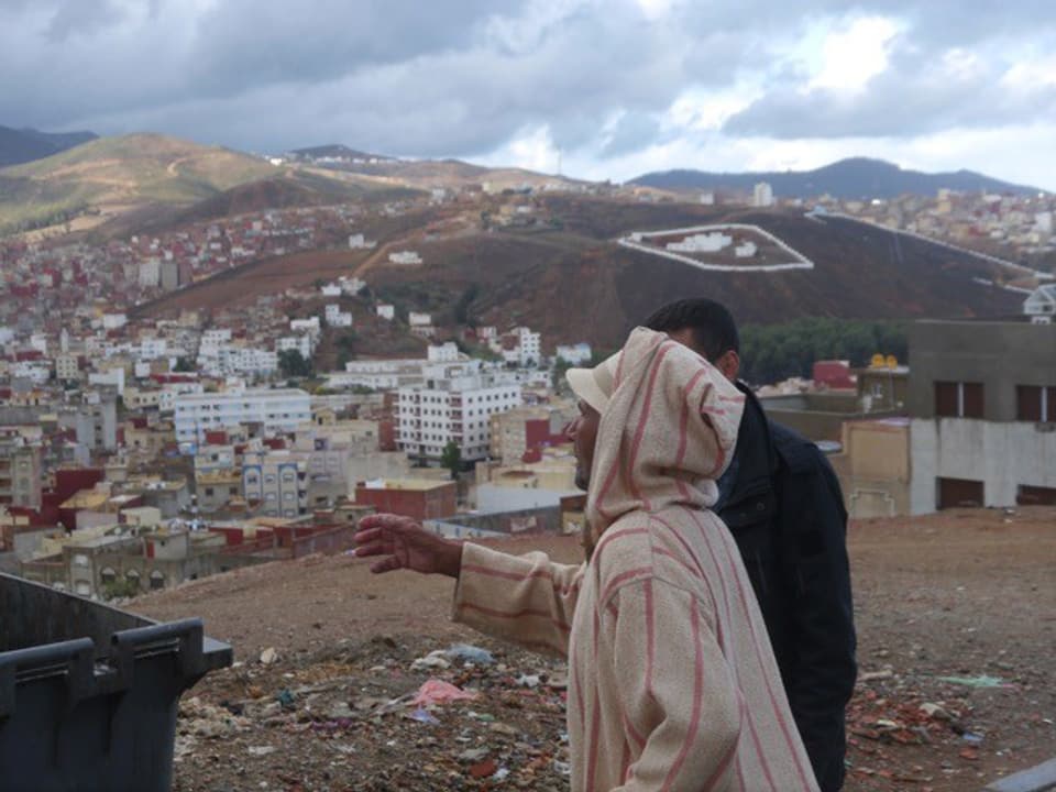 Blick über Fnidek: Die Stadt liegt im Norden Marokkos.