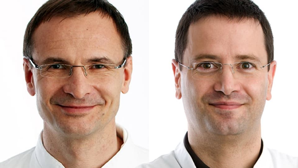 Prof. Andreas Raabe und PD Dr. Jürgen Beck