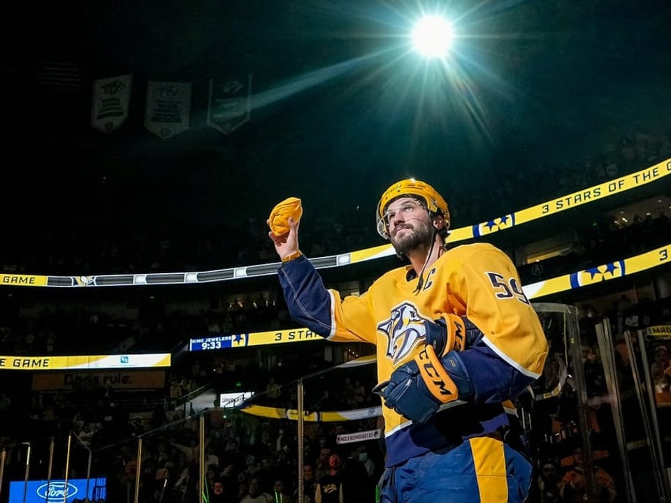 Wird in Nashville von den Fans geliebt Roman Josi.