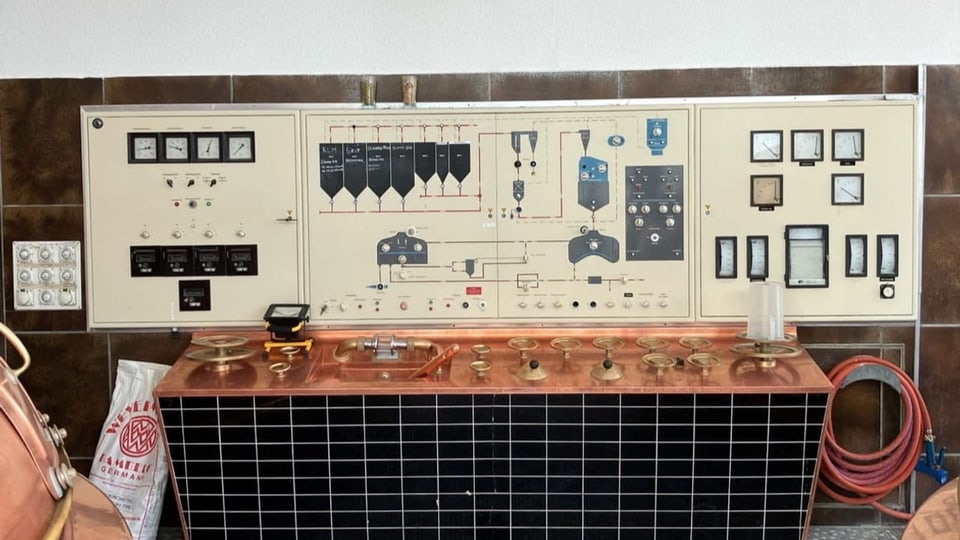 Brewery control panel