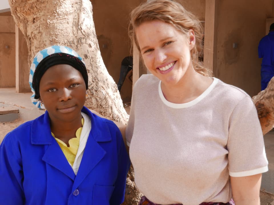 Kathrin Hönegger in Burkina Faso