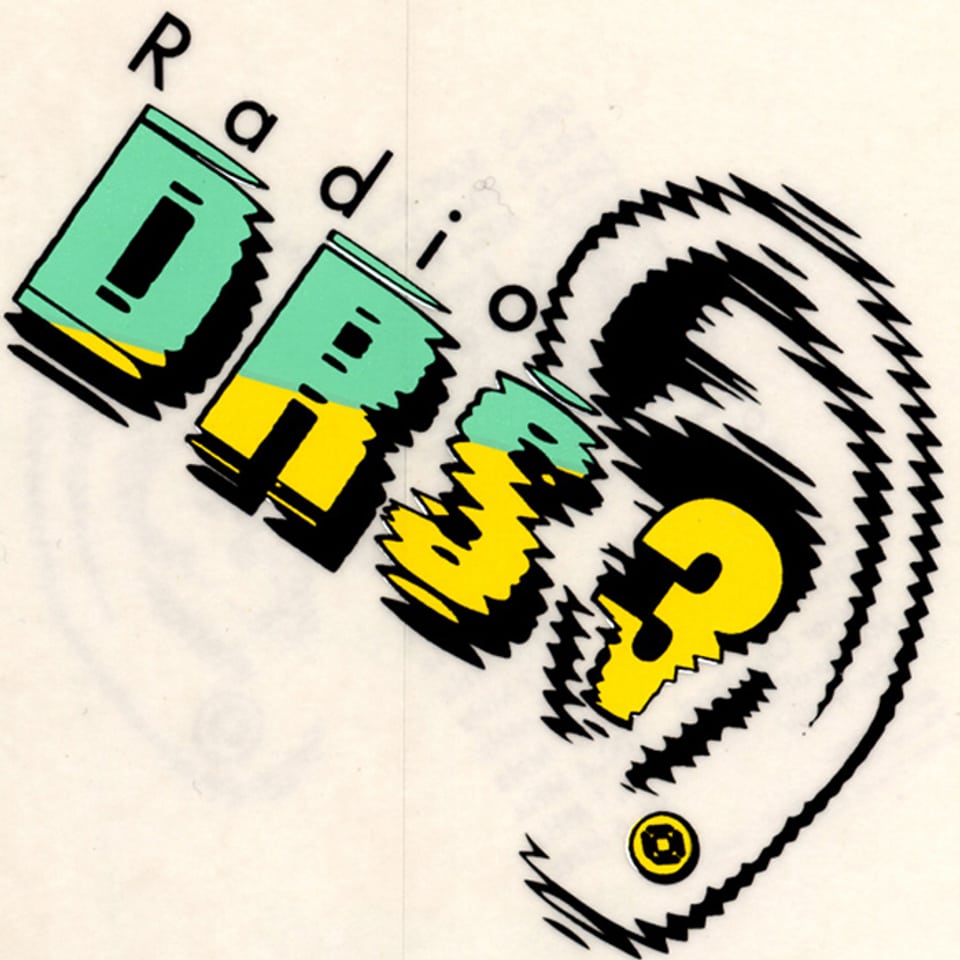 Das allererste Logo von DRS 3 aus dem Jahr 1983. 