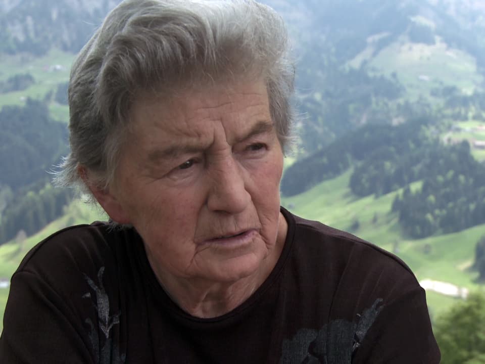 Die Protagonistin im Film «Arme Seelen», Cäcilia Bucher, erzählt von Untoten in Schwendelberg, Kanton Luzern.