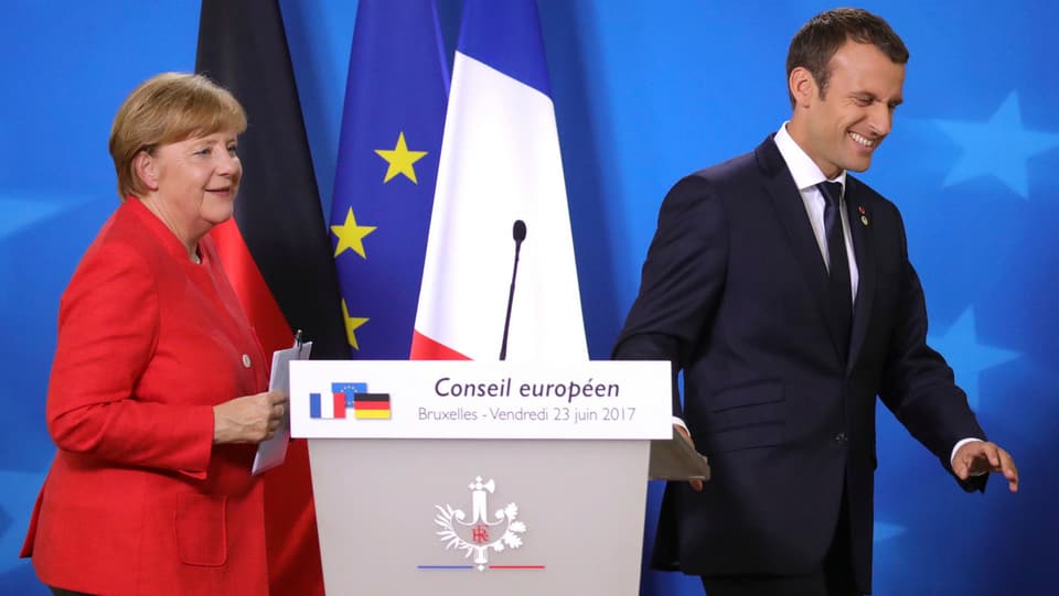 Merkel folgt auf Macron