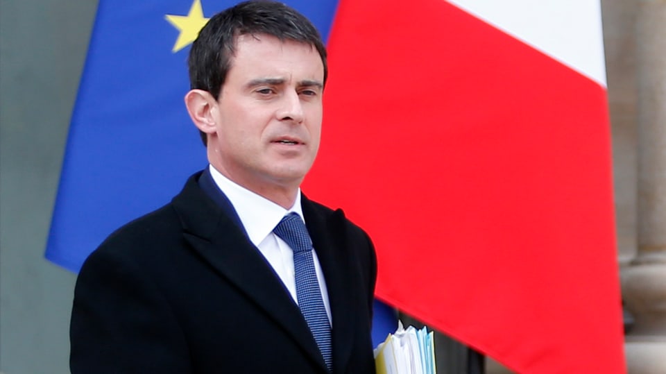 Der französische Innenminister Manuel Valls.