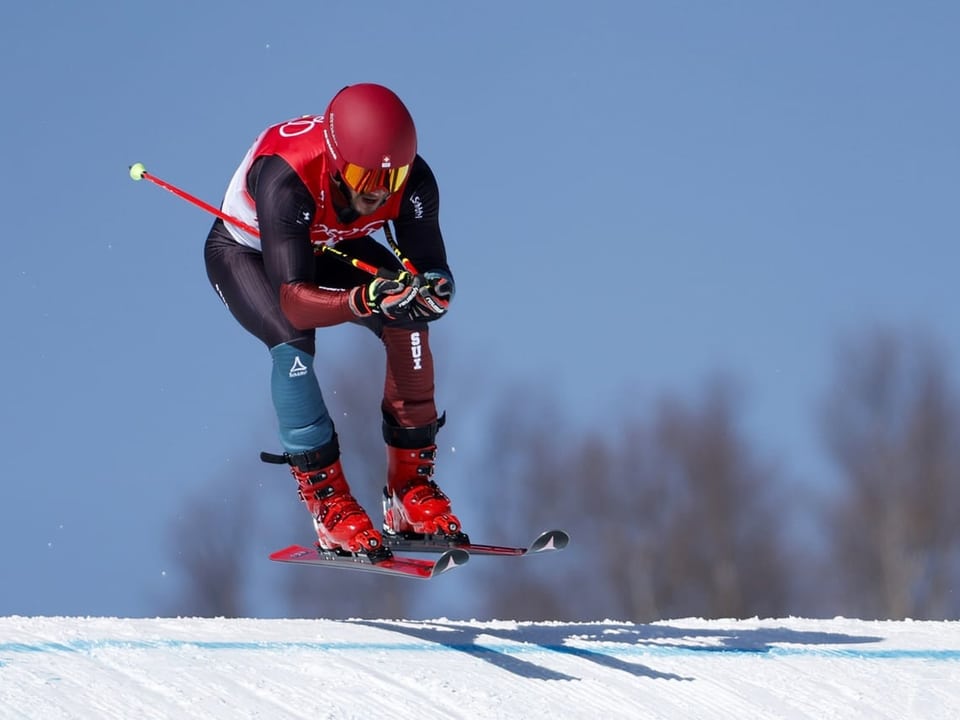Romain Détraz skifahrend