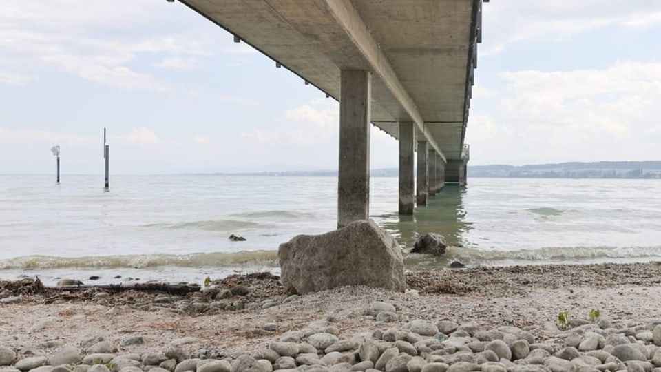 Wegen trockenem Frühling - Bodensee: Tiefster je gemesse...